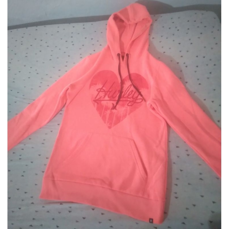 Casaco Moletom de Frio Hurley Feminino Tamanho P