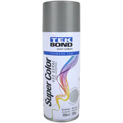 Tinta Spray Aerossol Alumio Super Color 350ML/250G Tekbond | Piqueri Autopeças