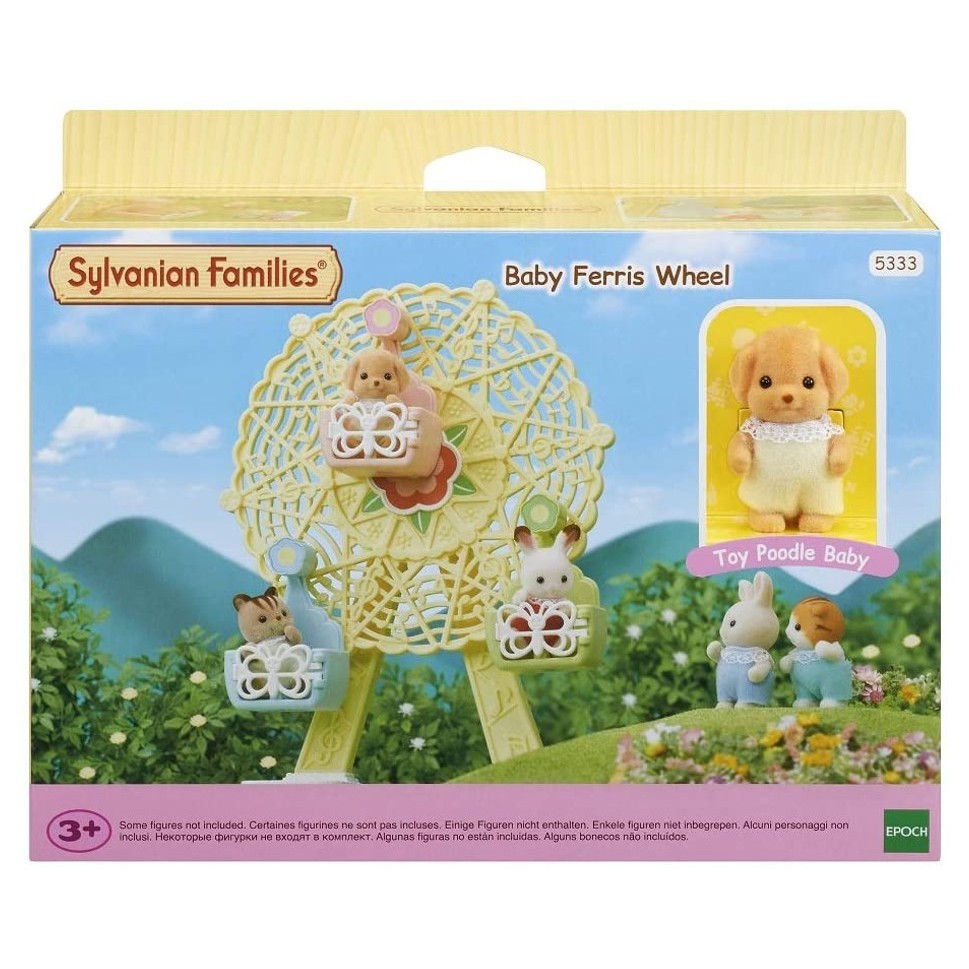 Conjunto Roda Gigante do Bebê Sylvanian Families Epoch - Mom & Baby