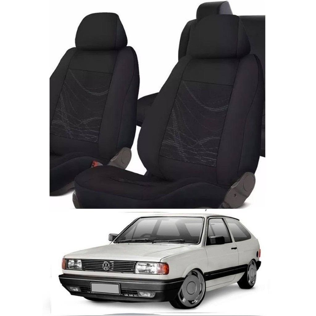 Capa De Banco Tecido Gol Quadrado Cl Gl Gti 1988 1989 1990