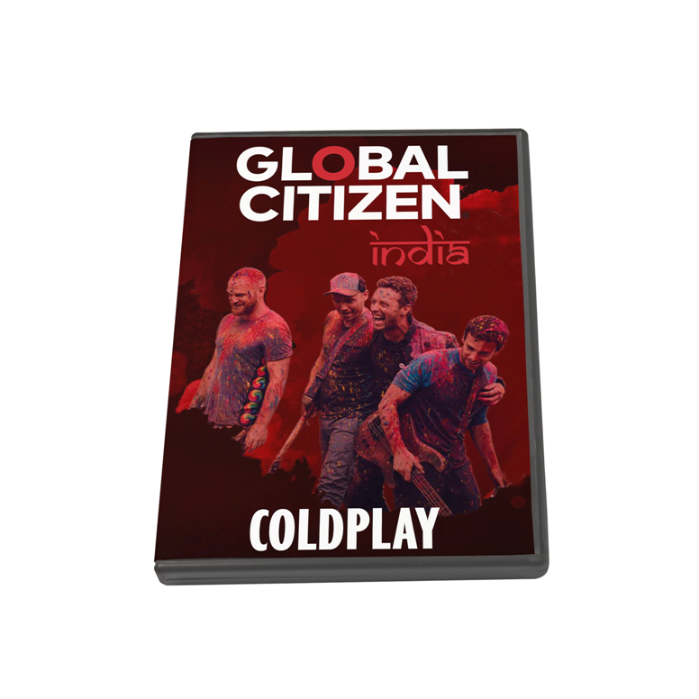 ColdPlay DVD Global Citizen India 2016 B9