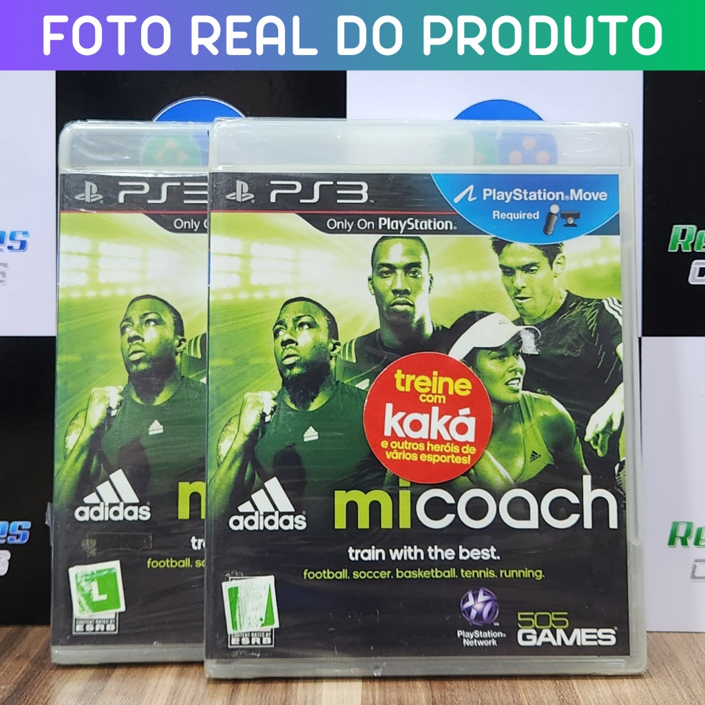 MICOACH JOGO PARA PS MOVE (LACRADO) - PS3