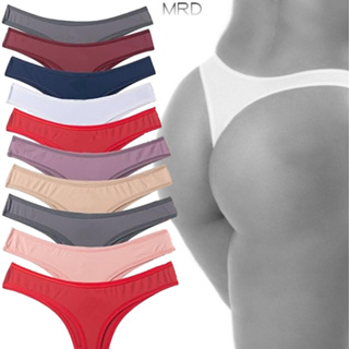 Kit com 10 Calcinhas Fio Dental Adulto  Cotton Premium Tanga Feminina mais Conforto para o dia a dia. em Oferta na Shopee