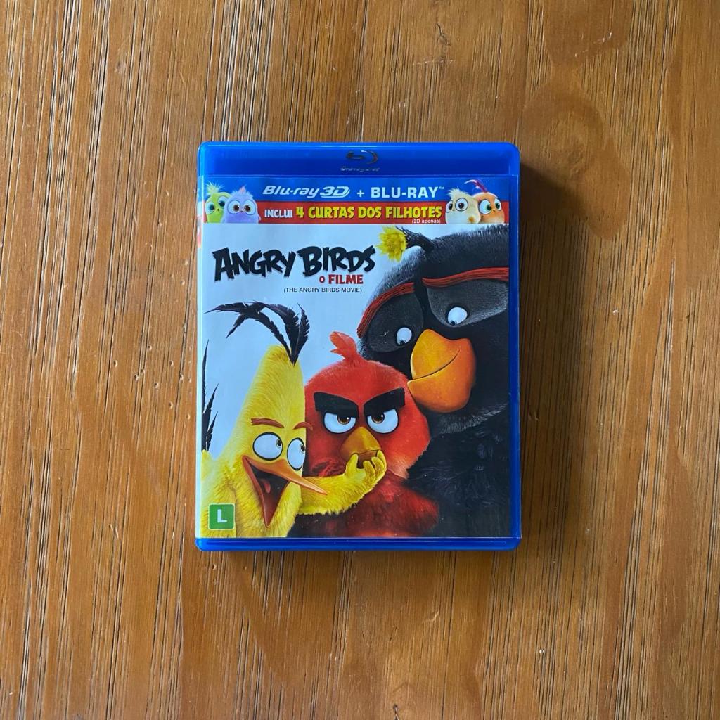Bluray 3d + Bluray Angry Birds o filme.