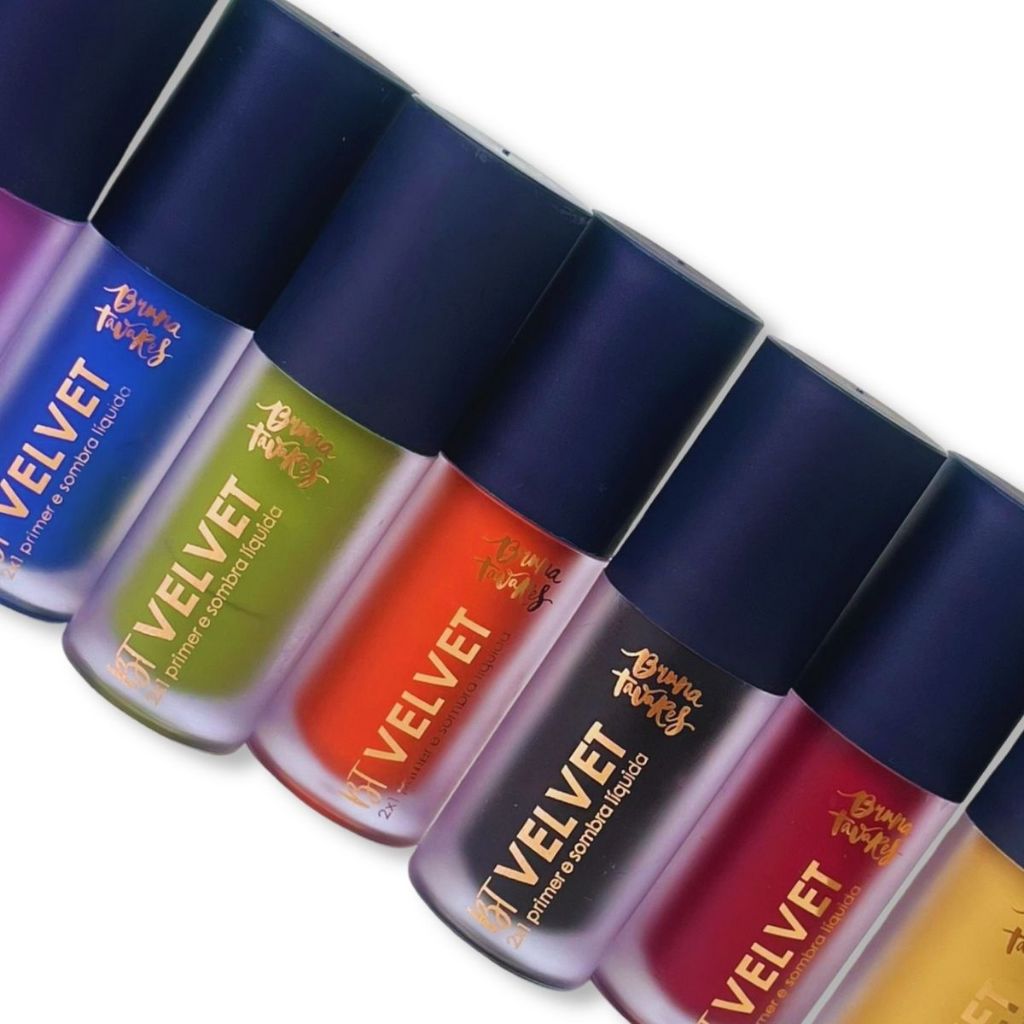 Velvet 2x1 Bruna Tavares BT Primer E Sombra Líquida 6 ml Diversas Opções