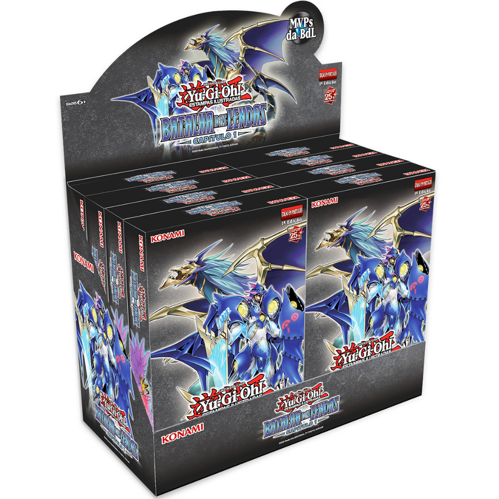 Yugioh Display 8 Box Batalha Das Lendas Capítulo 1 Português