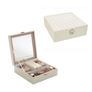 Estojo Caixa Maleta Porta Jóias, Bijuterias e Relógio em Oferta na Shopee