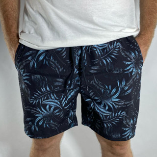 Short bermuda masculino floral bermuda masculina de praia tactel elastano secagem rapida