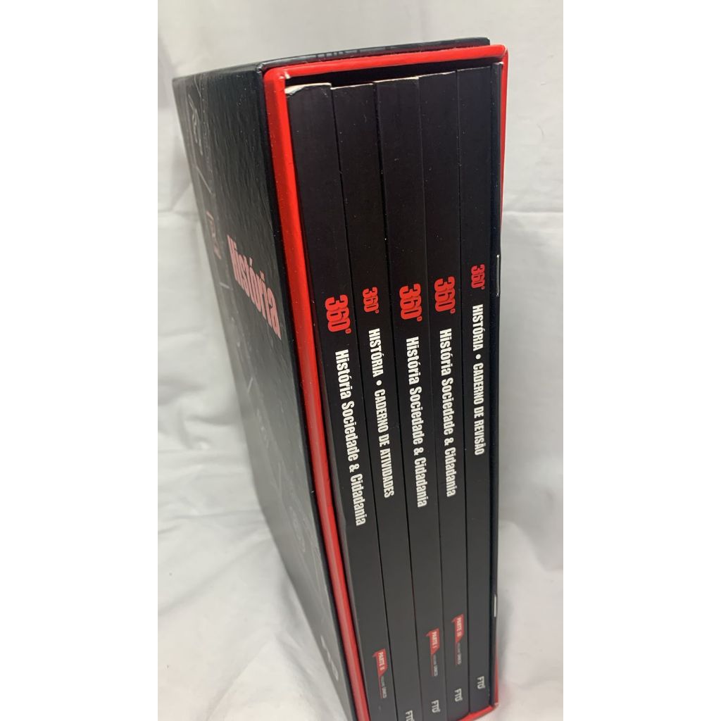 LIVRO -  Didatico - 360º Box  - Matemática -  Biologia - Sociologia - Convite a Filosofia -  Volume Unico -  360 Graus