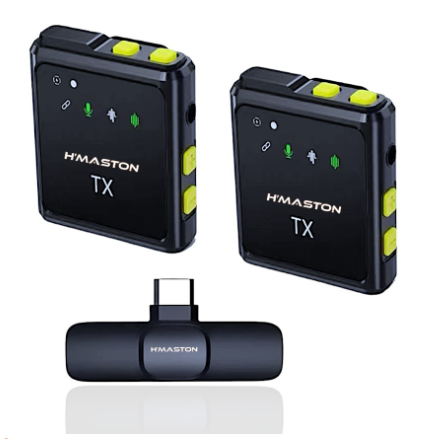 Microfone De Lapela Sem fio MK-11 Para Typo-C Com HQ  Alta qualidade
