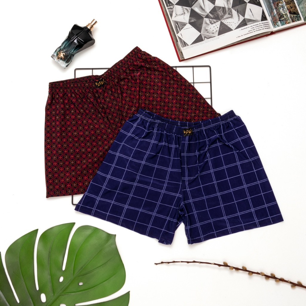 Kit 2 Pijamas Masculino Samba Canção Short para Dormir/descansar/Lazer Produto de Qualidade em Oferta na Shopee