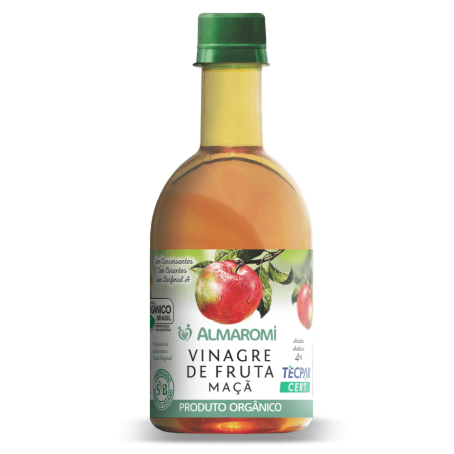 Vinagre De Maçã Orgânico 400ml - Almaromi - Food & Beverages