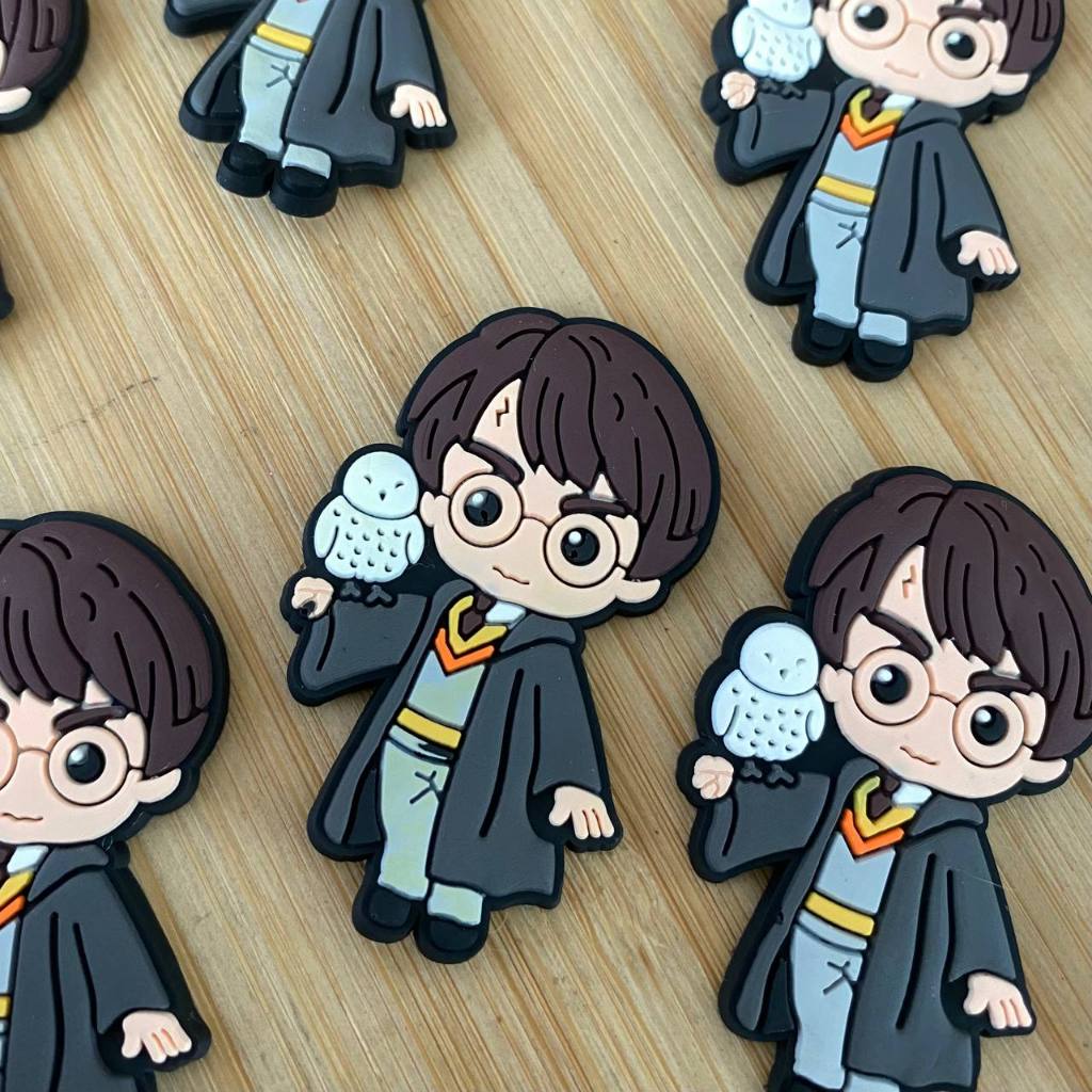 Aplique emborrachado harry potter 4cm com 10 UNID Ou Mais Cod:100042