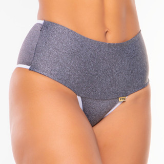 Kit 10 Calcinhas Fitness Cintura Alta Seca Barriga de Compressão Modeladora Cós Alto Pós Parto