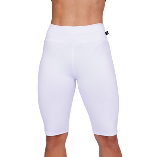Bermuda Feminina Branca Suplex Básica Fitness Academia Wolfox