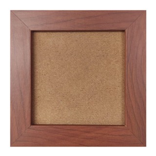 Moldura porta retrato mogno 10x10 em Oferta na Shopee