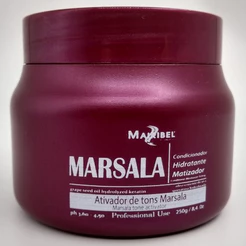 Ativador de Tons Marsala 250 g Hidratação Mairibel