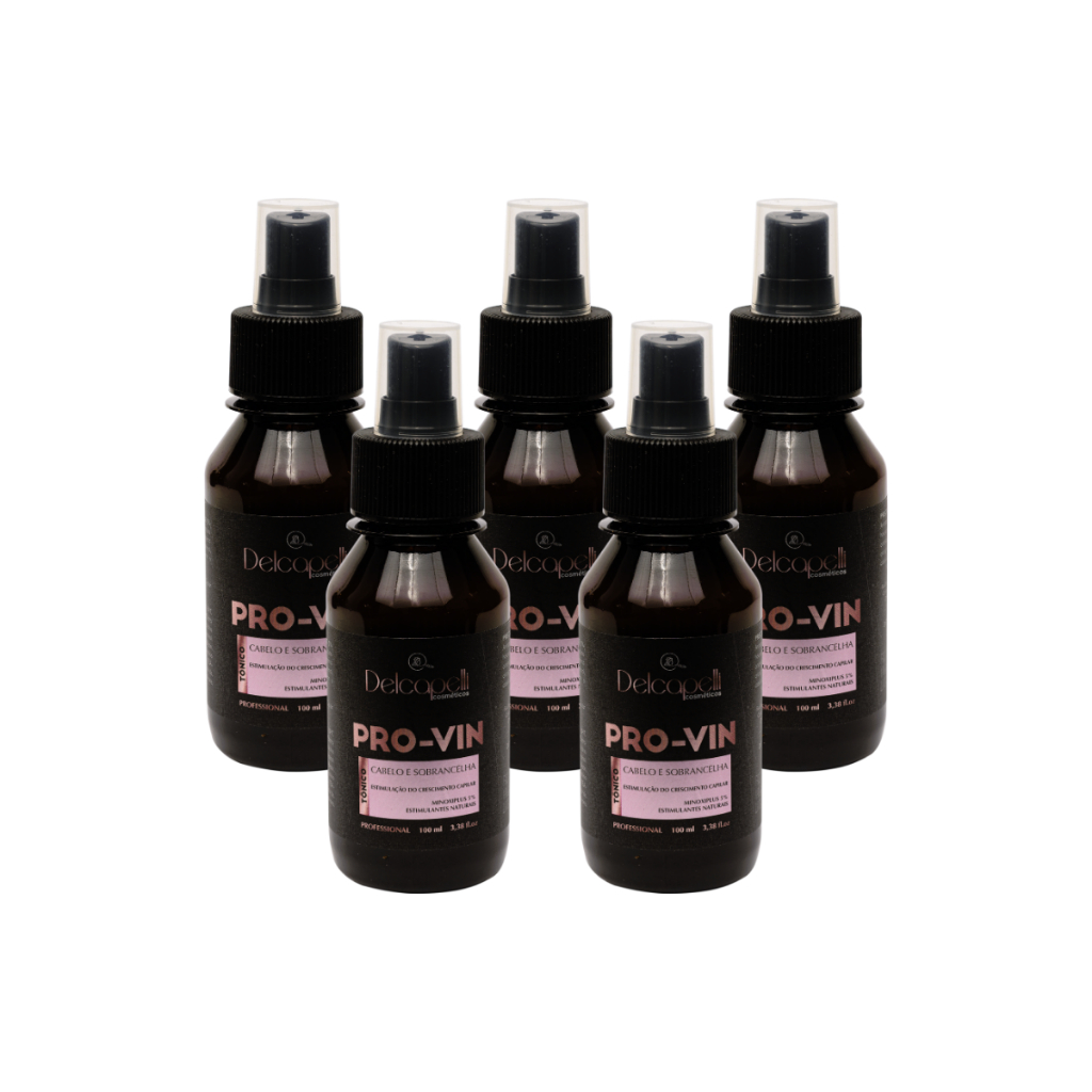 Kit 5 Tonico Monovin Tratamento Regeneração Capilar Profunda