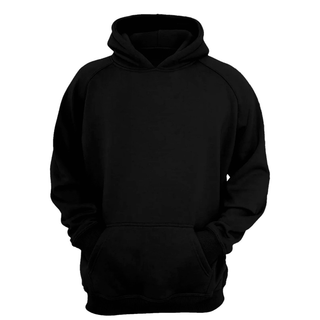 Moletom Canguru Unissex Liso Sem Estampa Masculino e Feminino Flanelado Blusa de Frio Prom...