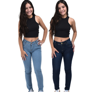 Calça jeans feminina infanto juvenil 10 ao 16 menina top de linha em Oferta na Shopee