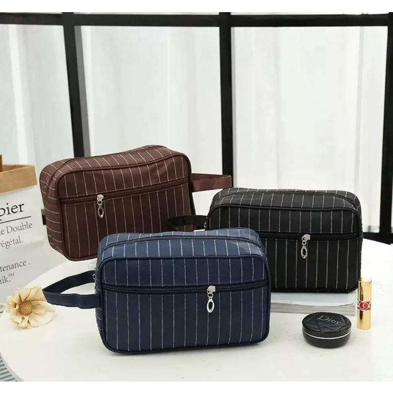 Organizadores de Necessaire Bolsa Com Alça Lateral Masculina Estilo Moderno Social m de Negócios / Portátil Promoção em Oferta na Shopee