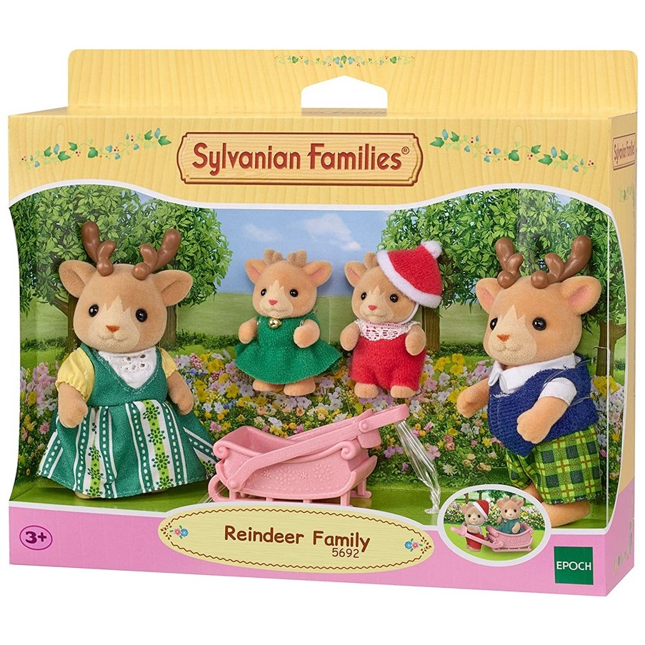 Sylvanian Families Família das Renas - Epoch 5692 em Oferta na Shopee