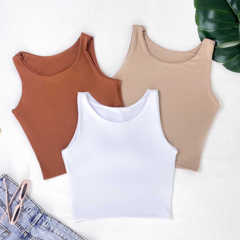 Cropped Suplex Regata: Onde Comprar | BuscaProdutos