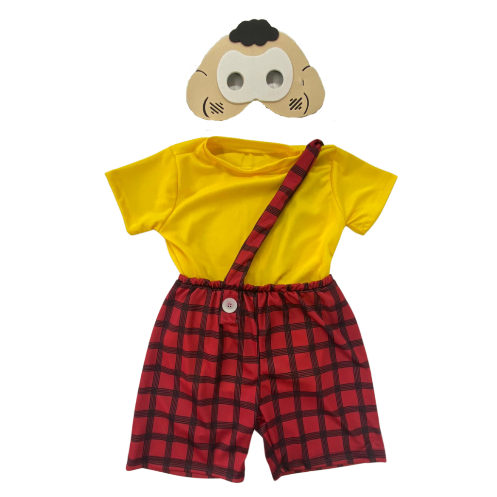 Fantasia Infantil Turma da Monica Cascão