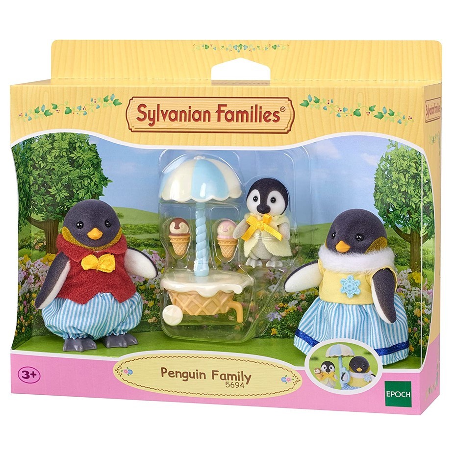 Sylvanian Families Família dos Pinguins - Epoch 5694 em Oferta na Shopee