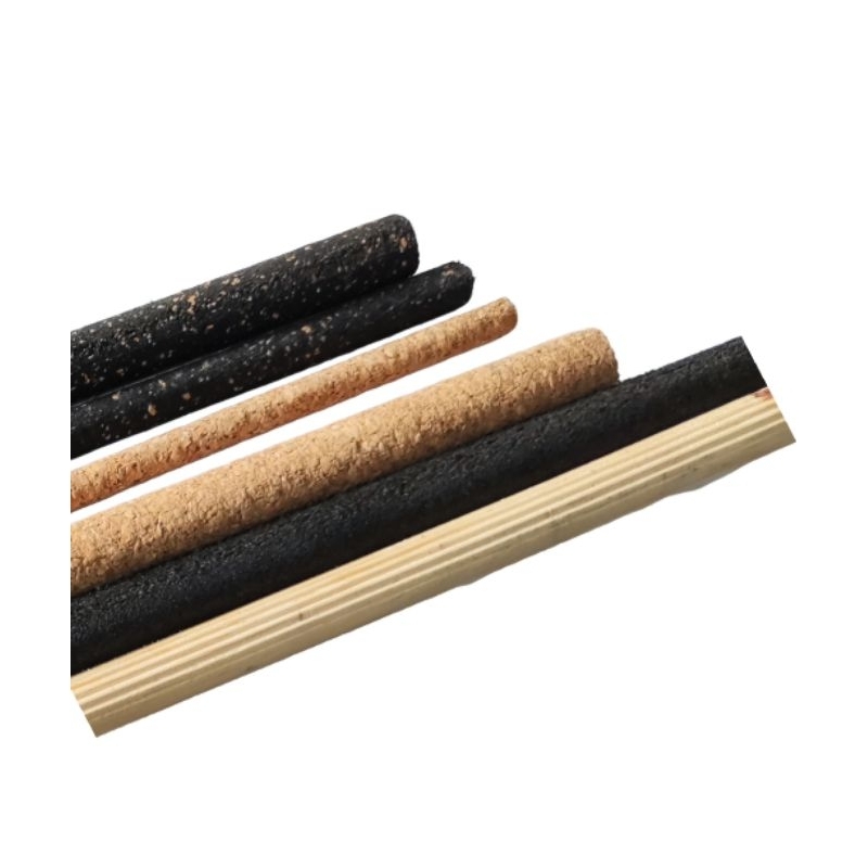 kIT COM 4 VARAS DE POLEIROS 60 CM VARIEDADES CORTIÇA, BORRACHA E NATURAL 60CM