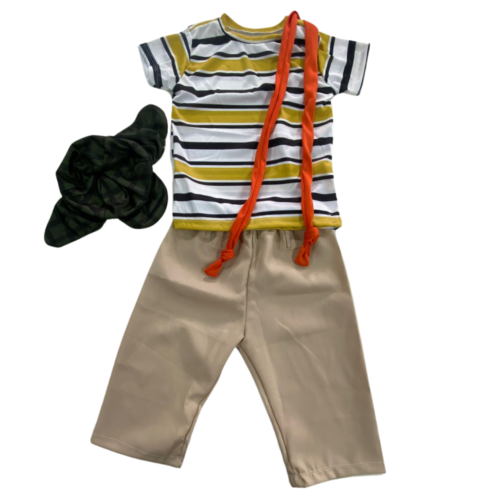 Fantasia Infantil Turma Chaves Kiko Chiquinha Barato