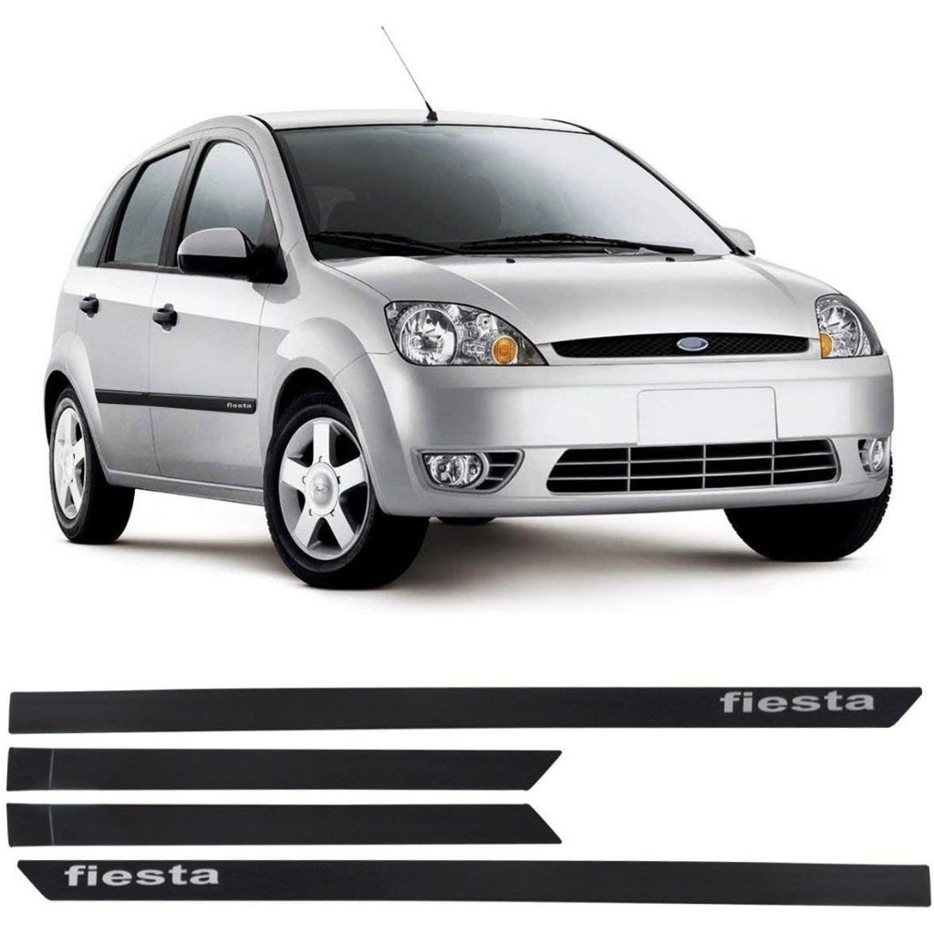 Kit Frisos Laterais Fiesta Hatch E Sedan 2003 04 05 06 A 13