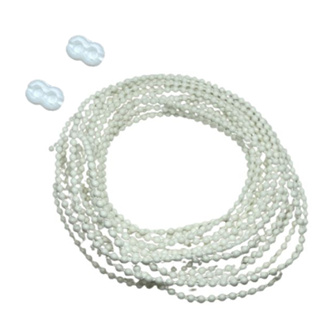 Corrente 3,00 Metros Para Persiana Rolo + Emenda De Trava em Oferta na Shopee