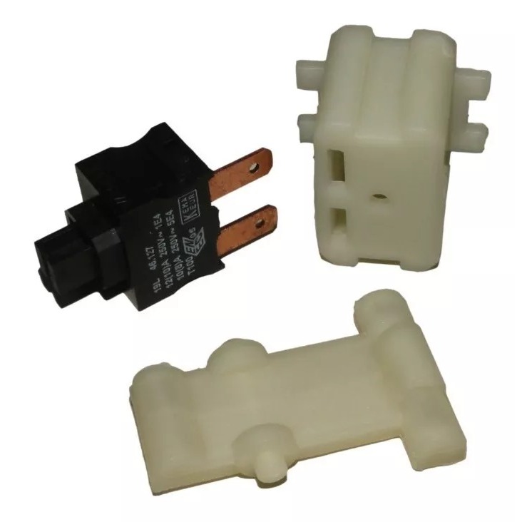 Kit Chave Pulsante Micro Stop Total E Capa Lavadora De Alta Pressão K310 K330 K3.30 Original Kärcher