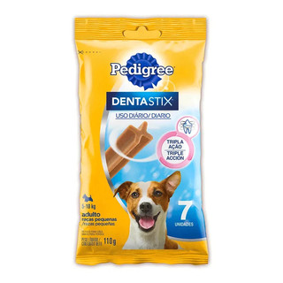 Petisco Pedigree Dentastix Cães Adultos Raças Pequenas 7 unidades 110g em Oferta na Shopee