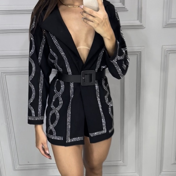 Conjunto Blazer e Short Preto: Onde Comprar | BuscaProdutos