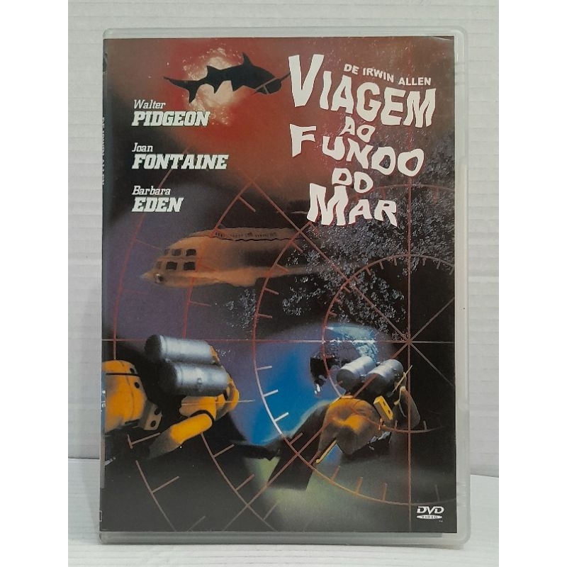 Dvd Viagem ao Fundo do Mar (1961) - Original Usado