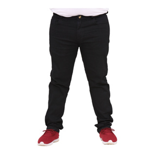 Calça Jeans Masculina Plus Size Preta em Oferta na Shopee
