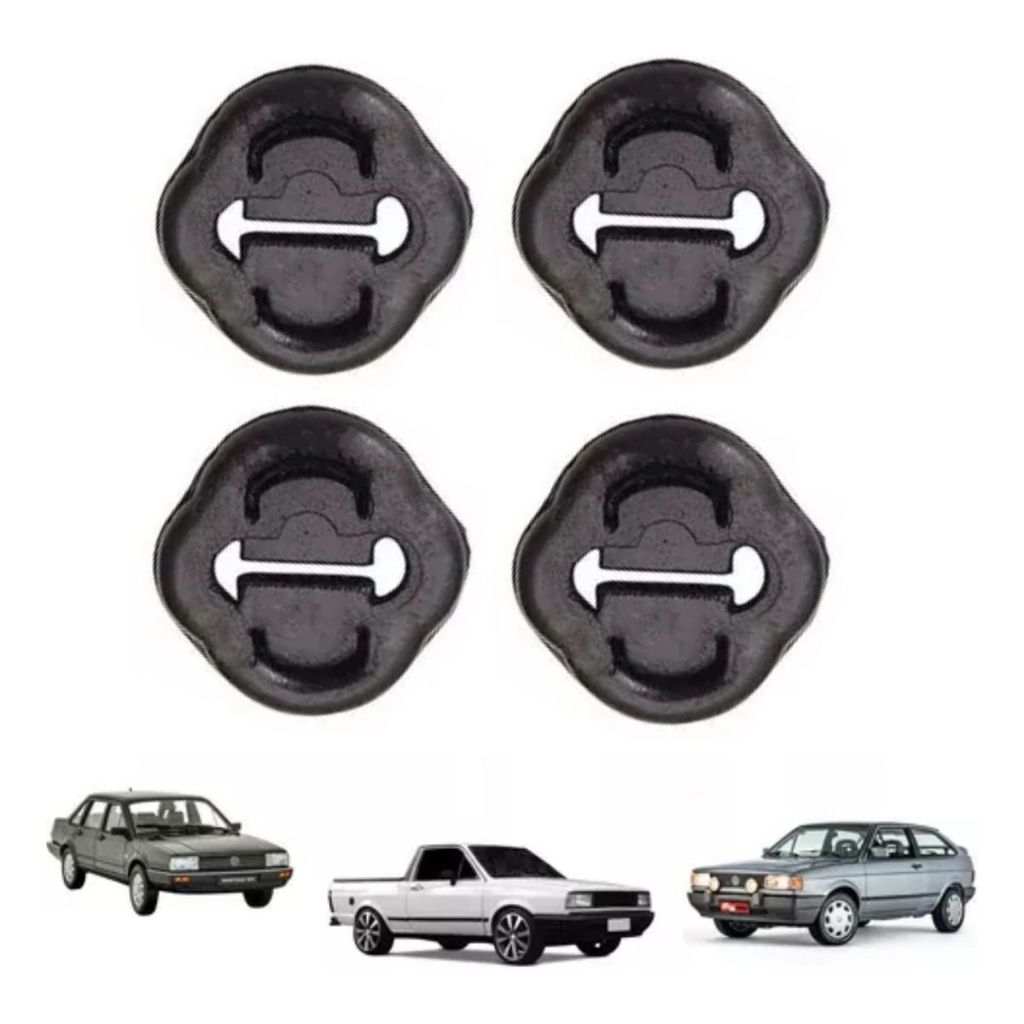 Bucha Coxim Escapamento Vw Gol Voyage Parati Santana Saveiro