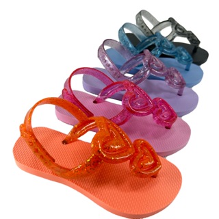 Sandália Infantil Coração Glitter 836 KIKIVE em Oferta na Shopee