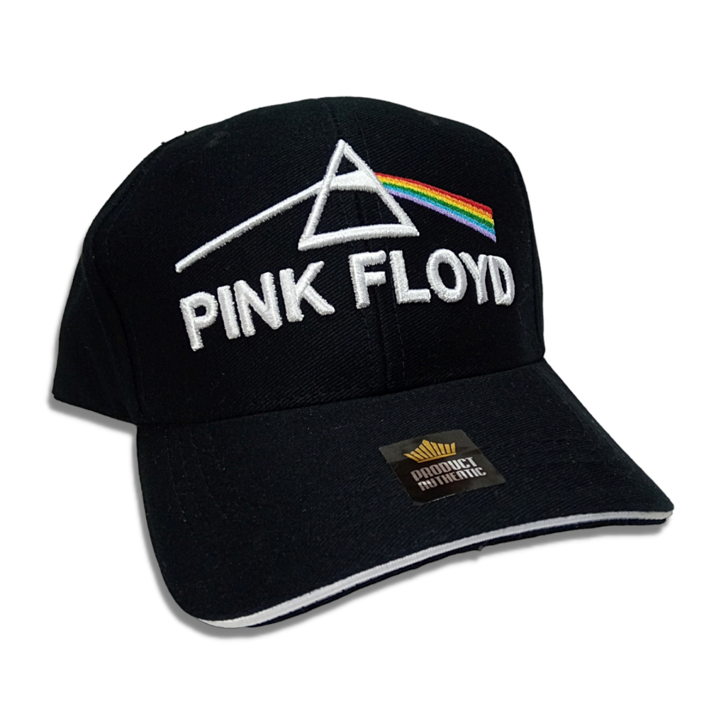 Boné Pink Floyd - The Dark Side of the Moon - Alta Qualidade com Fecho de Metal
