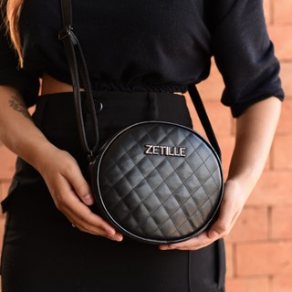 Bolsa Feminina Alça Transversal De Ombro com regulagem Zetille