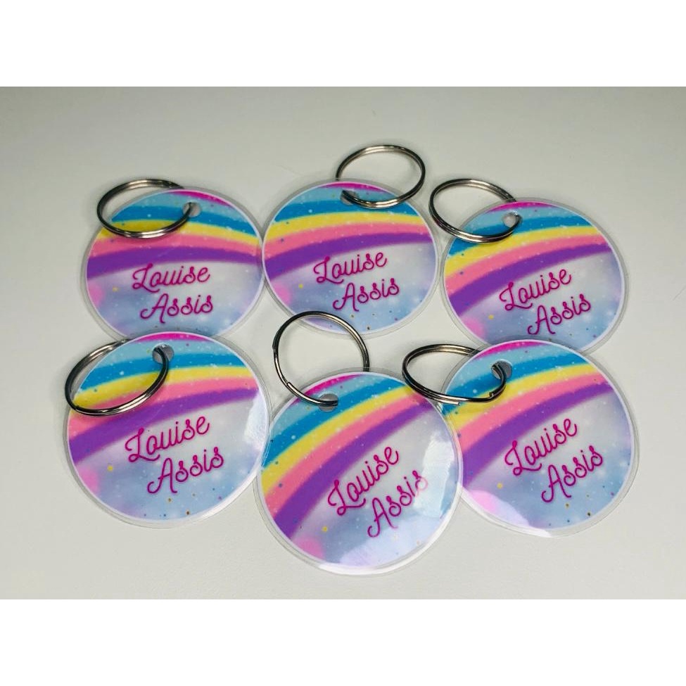 kit 6 Tags personalizadas para saquinho maternidade ou organizados de bolsa,com nome para escola,para lembrancinha. em Oferta na Shopee