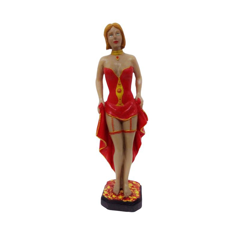 escultura Maria Padilha do Cabaré 30 cm