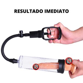 Bomba Peniana Alongador Aumento Prolongador Peniano Desenvolvedor Flex Pump Manual 19,5