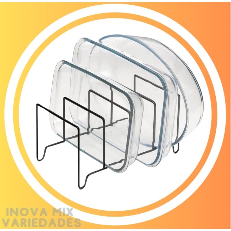 Suporte para Refratarios Tampas Frigideiras em Oferta na Shopee