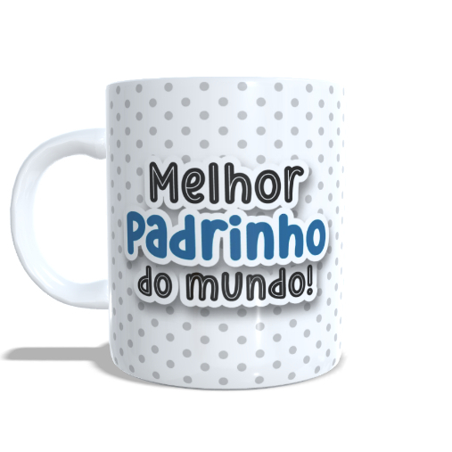 Caneca "Melhor Padrinho do Mundo" Caneca Divertida, Familia,Presente Padrinho, Dindo Envio em 24 Hrs , Especial, Dia das Mães , Namorados, Pais, Presente ,personalizado , Decoração, Casa — R$ 29,90 em Shopee