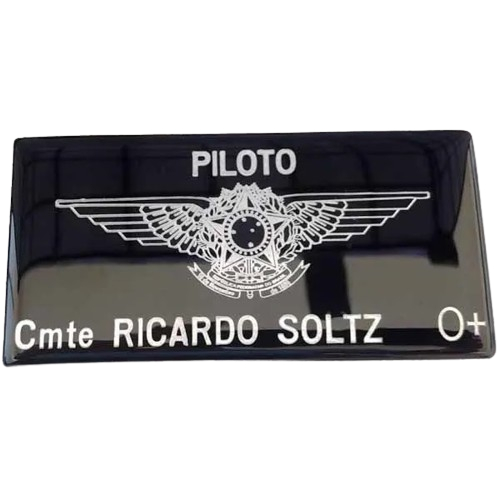 Patches Identificação Macacão De Voo - Piloto - Aviação Civil - Socorrista - Samu - Marinha - Fab