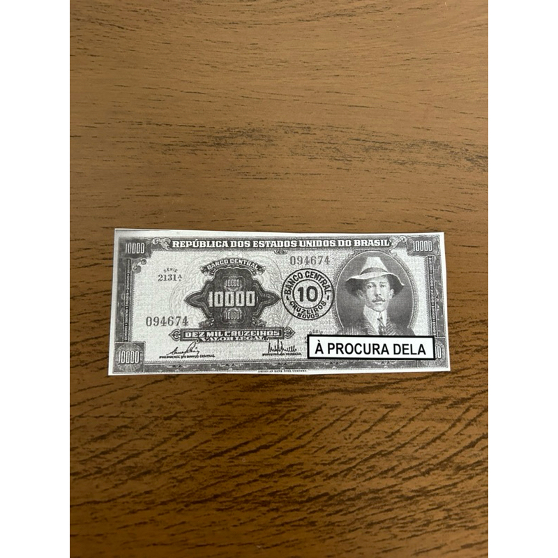 Cédula 10000 Cruzeiros!