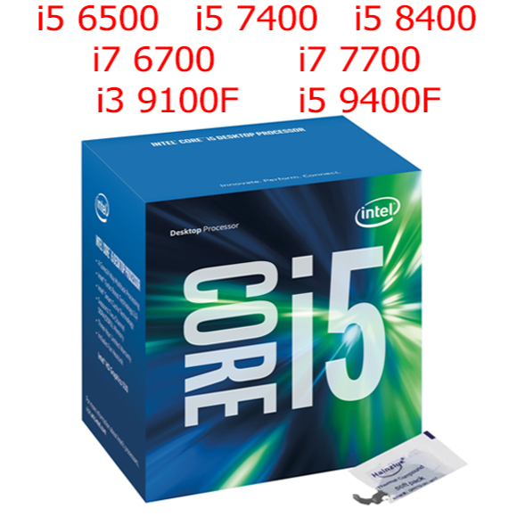 Processador Intel Core i3 9100F i5 6500 i5 7400 i5 7500 i5 7600 i5 8400 i5 8500 i5 8500T i5 8600 i5 9400F i7 6700 i7 7700 LGA1151 H110 B250 H310 6° 7° 8° 9° geração Intel upgrade pc gamer OEM